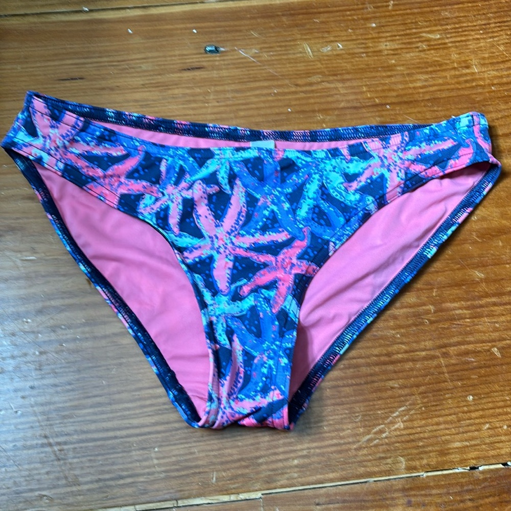 VINEYARD VINES S Darling Star Fish Printed Bikini Bottoms Lined